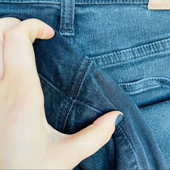 MADEWELL Roadtripper Washed Black Grey High Rise Skinny Denim Jeans 28 - Picture 12 of 12